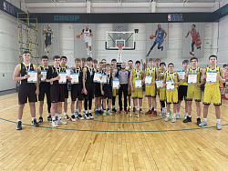  Завершилось открытое первенство Нижневартовска по баскетболу среди юношей 2007-2009 г.р. 
