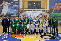  Баскетболистки СШОР "Самотлор" уверенно переиграли всех своих соперниц на первенстве Югры среди юниорок до 17 лет и заняли 1 место. 