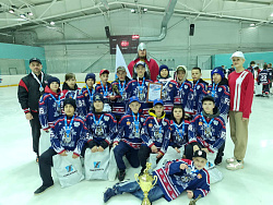  Хоккеисты СШОР "Самотлор" заняли 2 место на открытом турнире среди юношей 2009-2010 