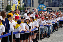 ПЕРВАЯ СМЕНА СПОРТИВНЫХ ЛАГЕРЕЙ ОТКРЫТА