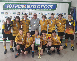 Команда "СШОР "Самотлор" под руководством тренера-преподавателя Маглакелидзе Мирзы Ильича заняла 1 место.